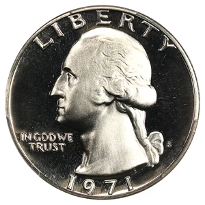 image for: 1971-S 25c PCGS Proof 69 CAM