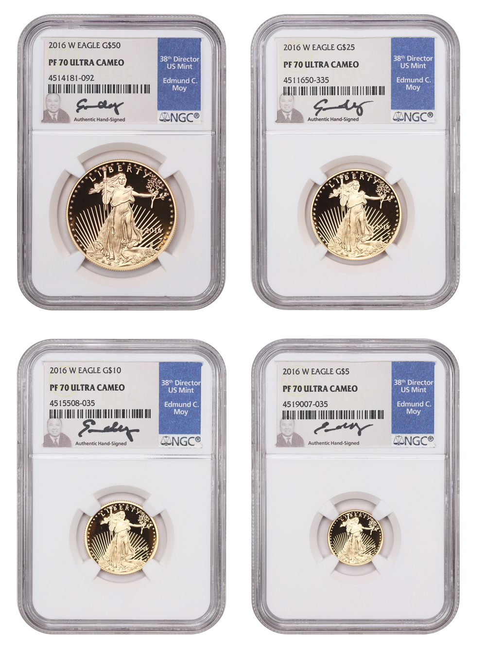 2016-W $5  Gold Eagle, 30th Anniversary PR DCAM OGP thumbnail 14