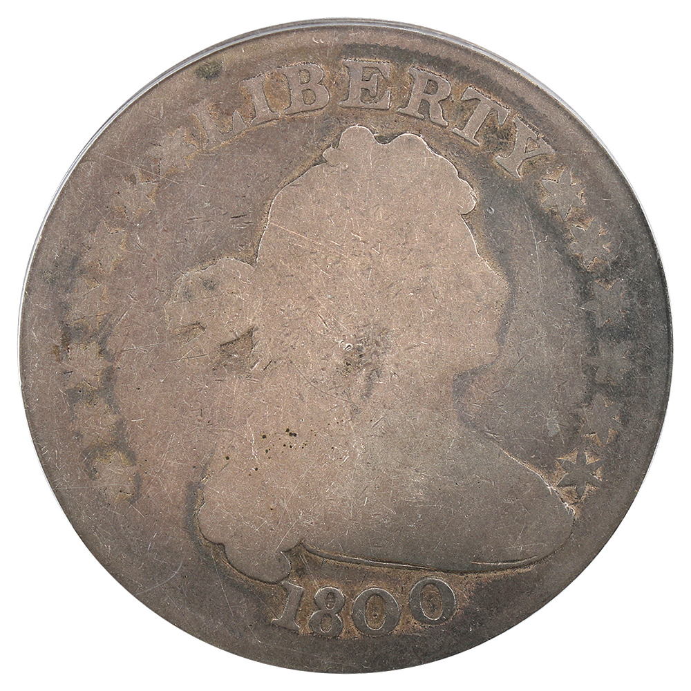 image for: 1800 $1 PCGS/CAC AG-03 (B-15  BB-195  10 Arrows)