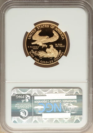 image for: 2010-W $25 Half-Ounce Gold Eagle, Early Release, PR70 Ultra Cameo NGC. NGC Census: (1023). PCGS Population: (977). CDN: $1,...