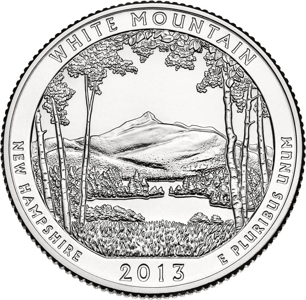 image for: 2013-P 25c White Mountain NP 100 Coin Bag in Mint Box ($25 Bag)