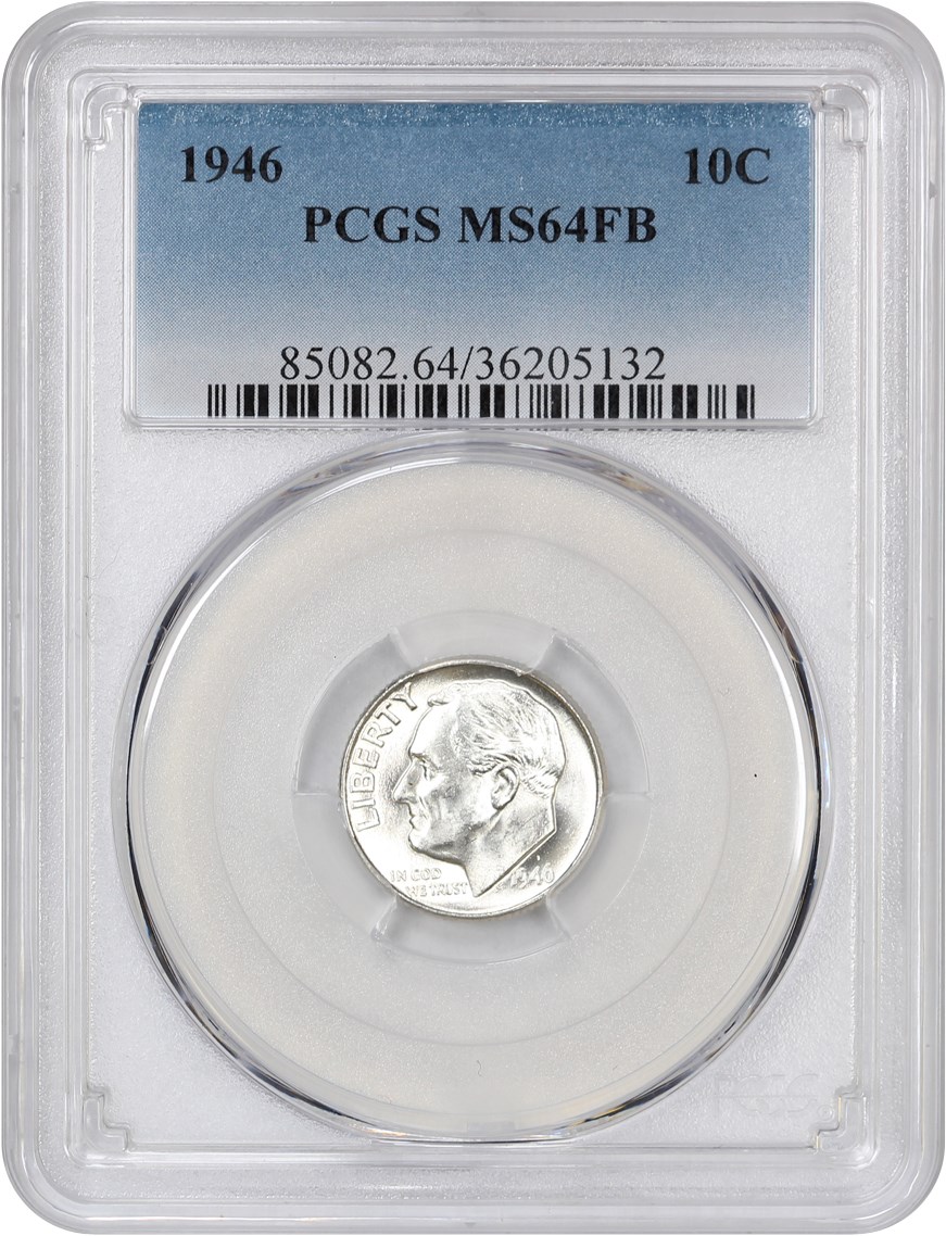 1946 10c MS FB MS64 FB thumbnail 5