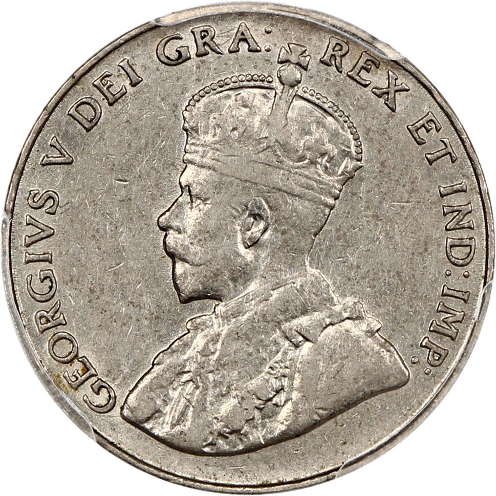 image for: Canda: 1923 5C PCGS AU50 (KM-29)