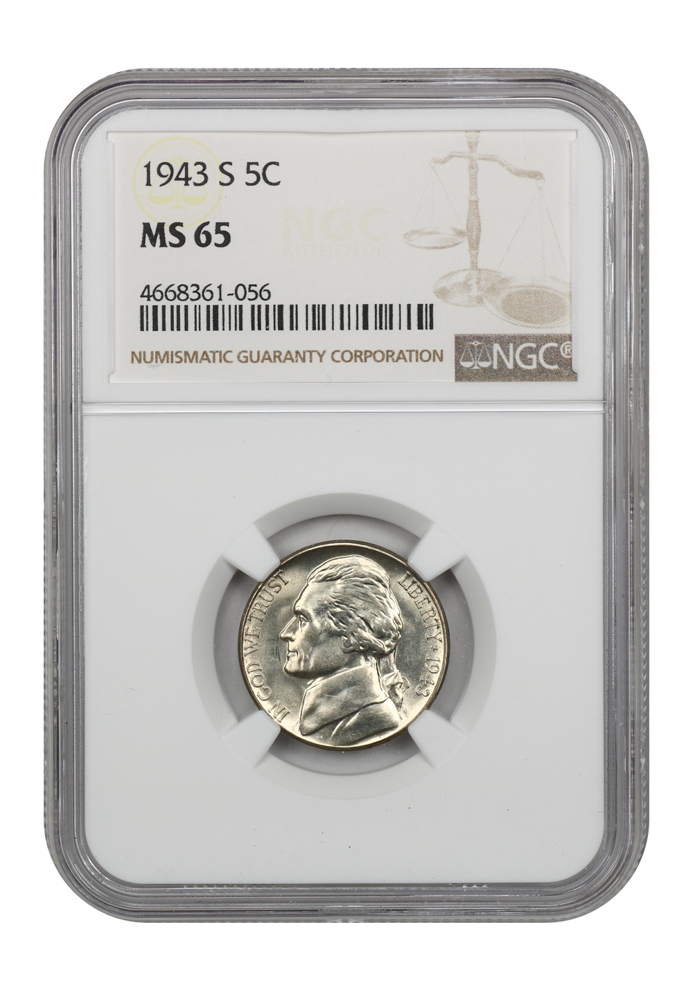 1943-S 5c Silver AU53 thumbnail 23