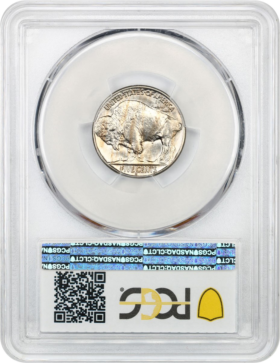 1937-S 5c MS63 CAC thumbnail 6