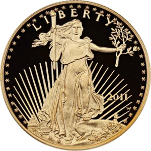image for: 2011-W Gold Eagle $25 PCGS Proof 69 DCAM (First Strike)