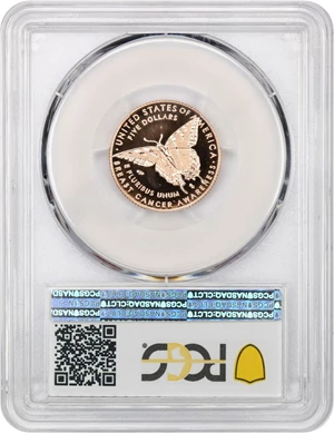 image for: 2018-W Breast Cancer $5 PCGS Proof 69 DCAM