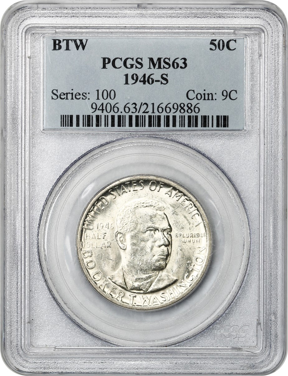 1946-S 50c Booker T. Washington XF40 thumbnail 10