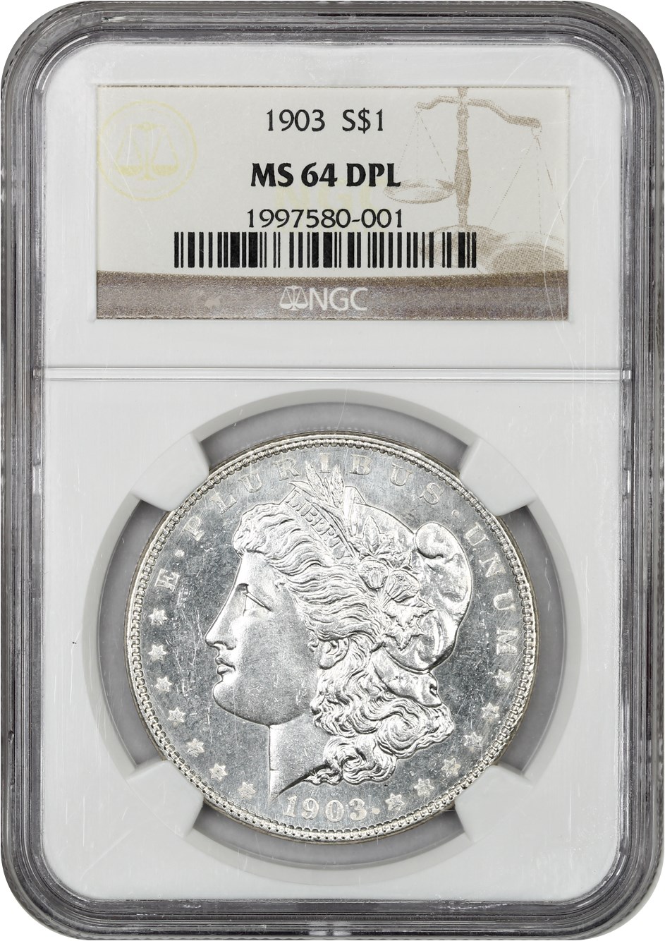 image for: 1903 $1 NGC MS64 DMPL