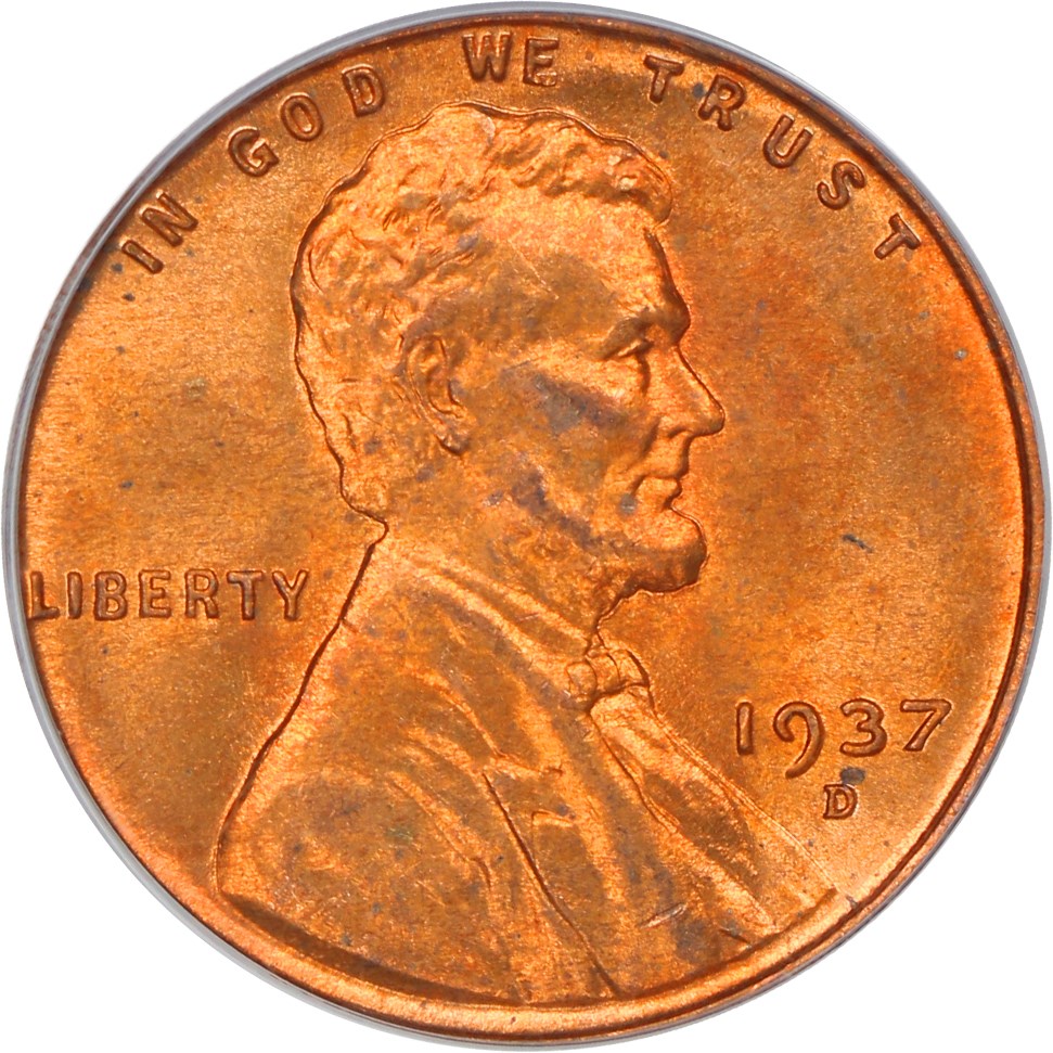 1937-D 1c MS RD MS63 RD thumbnail 24