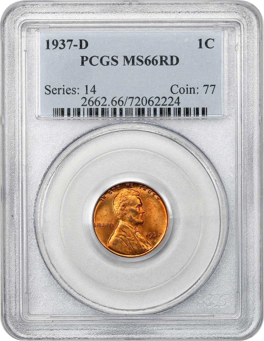 1937-D 1c MS RD MS63 RD thumbnail 26