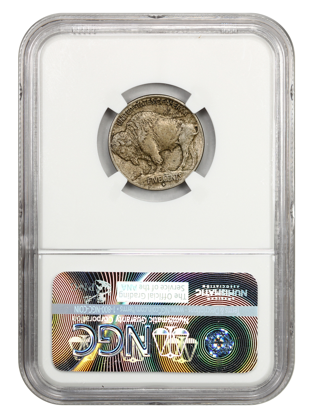 1913-D 5c Buffalo, Type 1 VF20 thumbnail 13