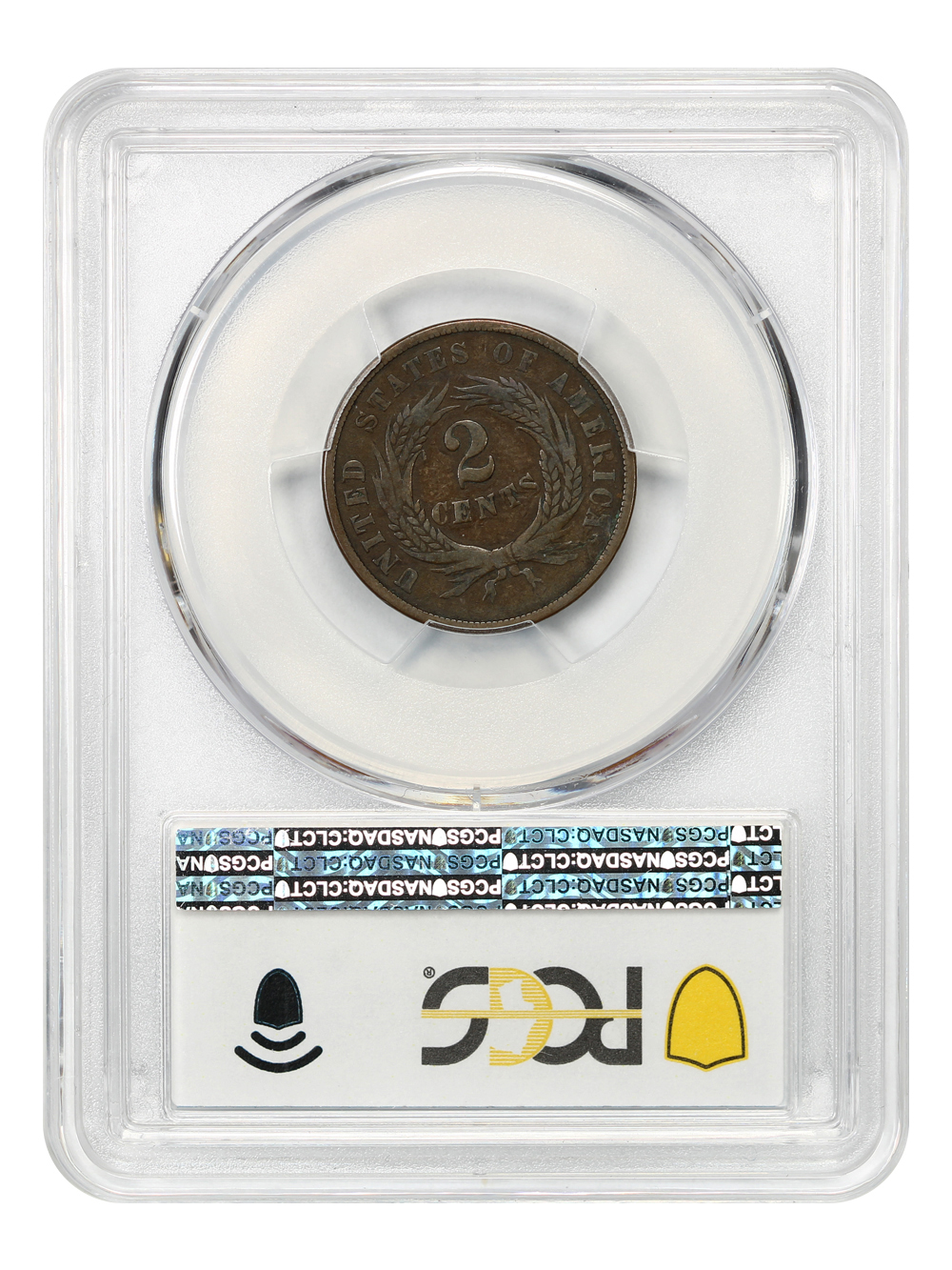 1864 2c Large Motto MS BN F12 BN thumbnail 4