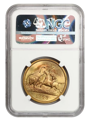 image for: 1898 Trans Miss Expo Official Brass SC$1 NGC MS65 (HK-283)