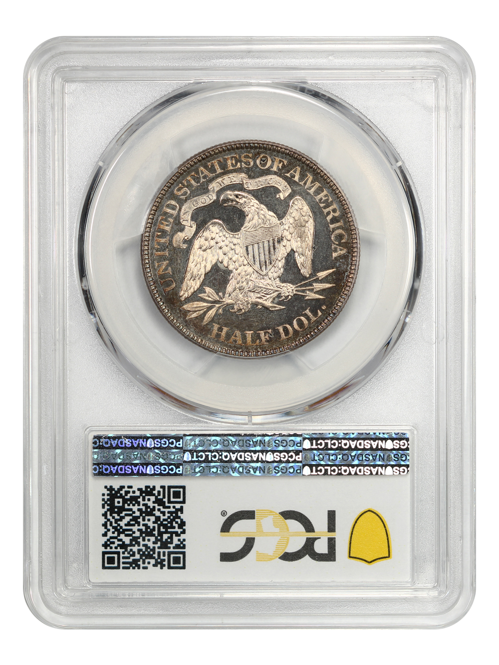 image for: 1873 50c PCGS/CAC Proof 64 DCAM (No Arrows  Closed 3)