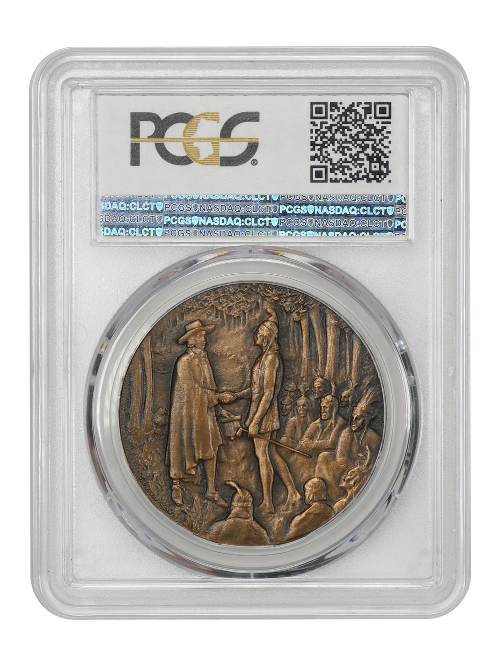 image for: 1932 William Penn  Bronze Medal PCGS MS62 (HK-462)
