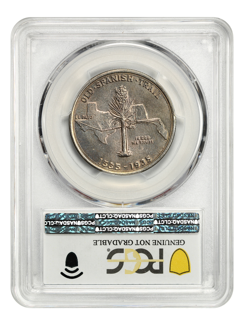 1935 50c Spanish Trail AU58 thumbnail 5