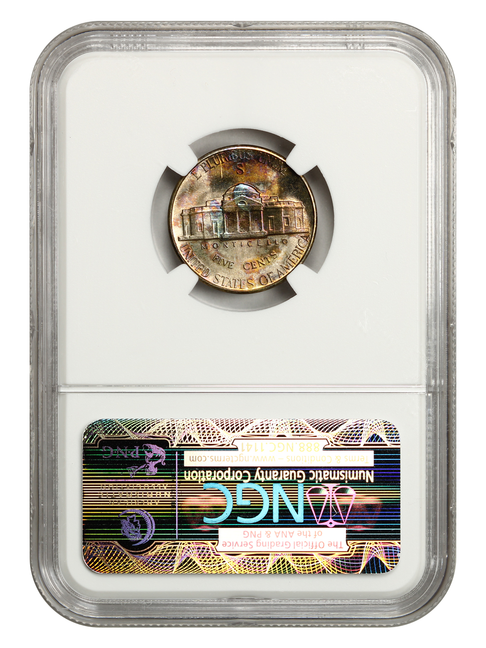 1945-S 5c Silver MS61 thumbnail 26