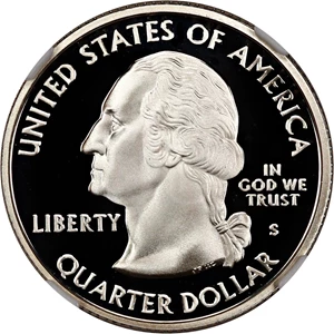 image for: 2007-S Wyoming 25c NGC Proof 69 UCAM (Silver)