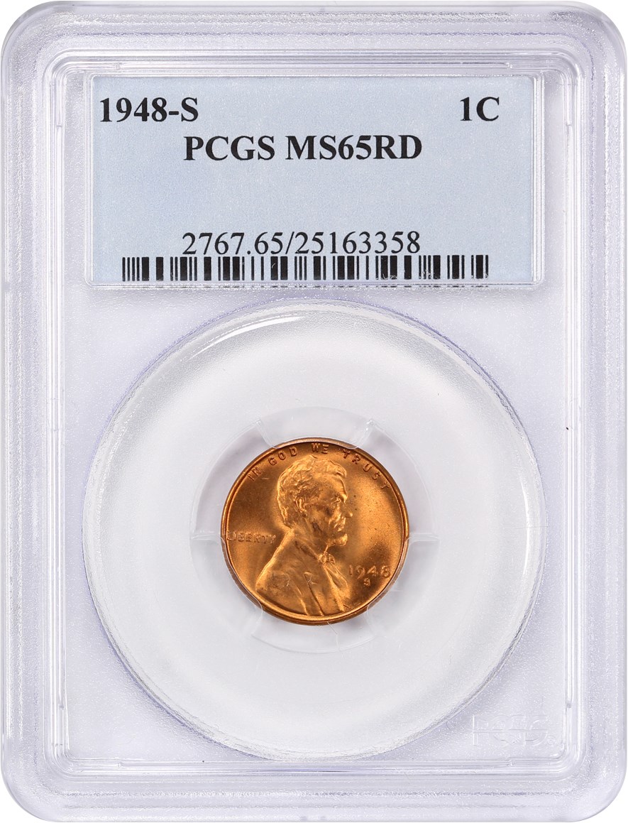 1948-S 1c MS RD MS63 RD CAC thumbnail 19