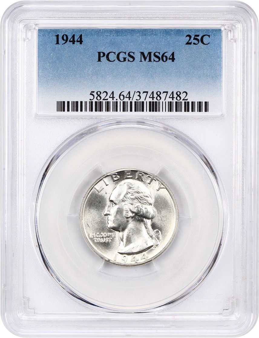 1944 25c MS64 CAC thumbnail 7