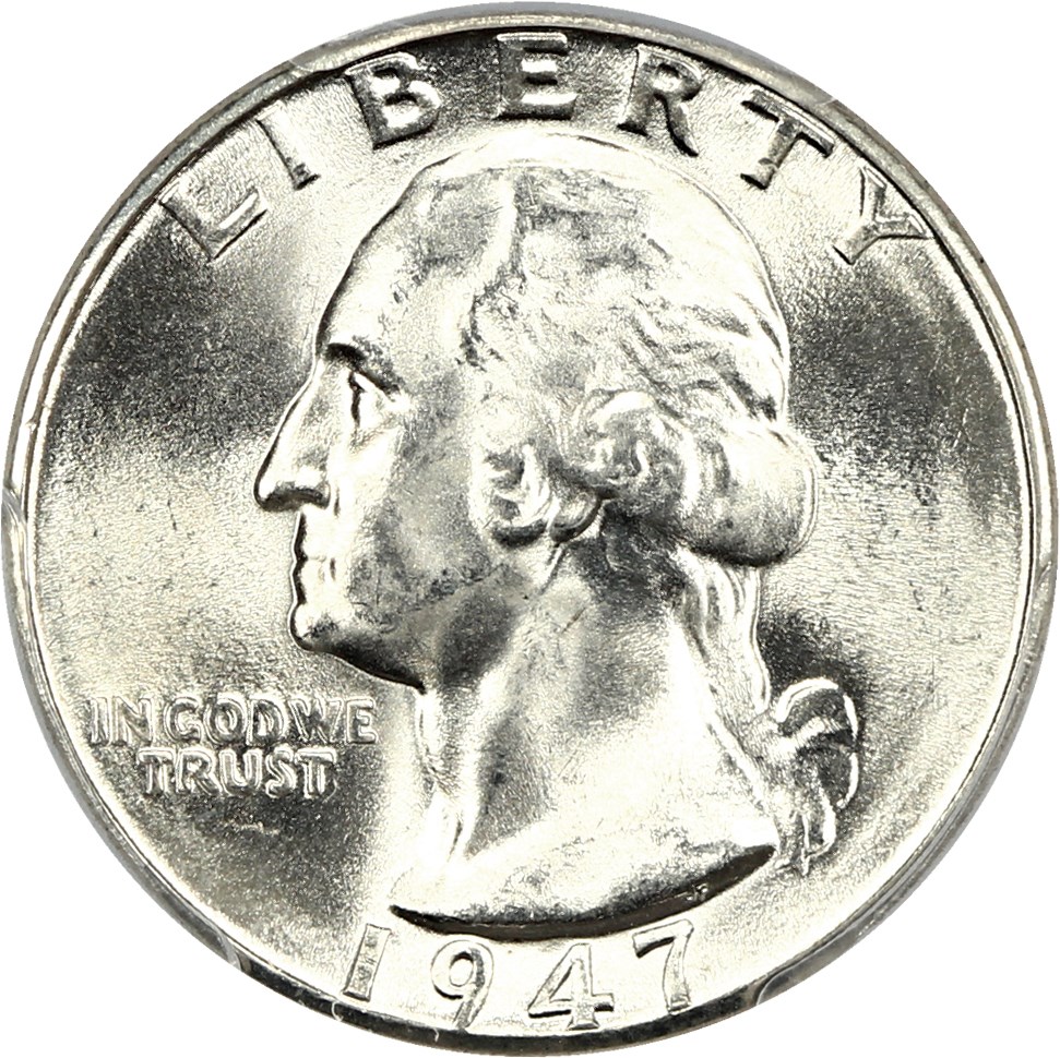 1947-D 25c PCGS MS65