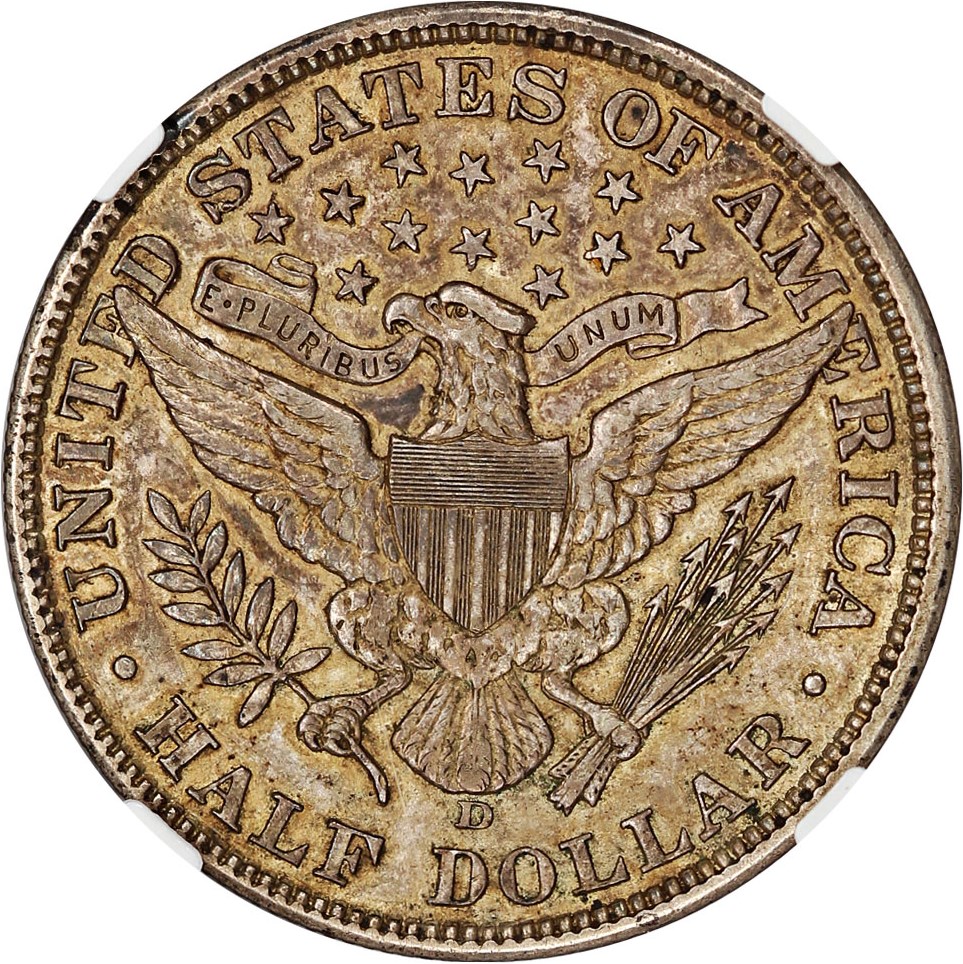 1906-D 50c AU53 thumbnail 2
