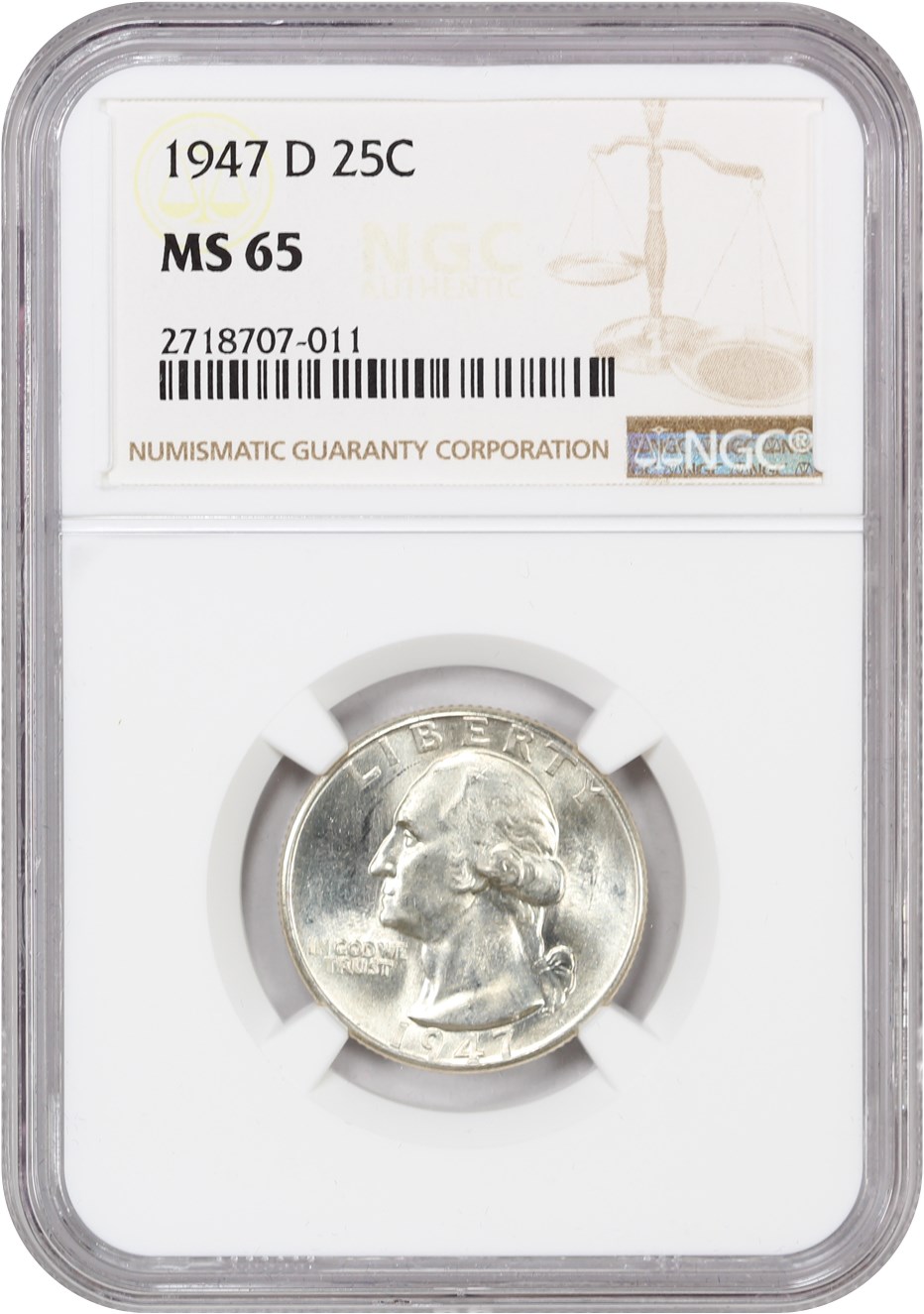 1947-D 25c MS65 thumbnail 15