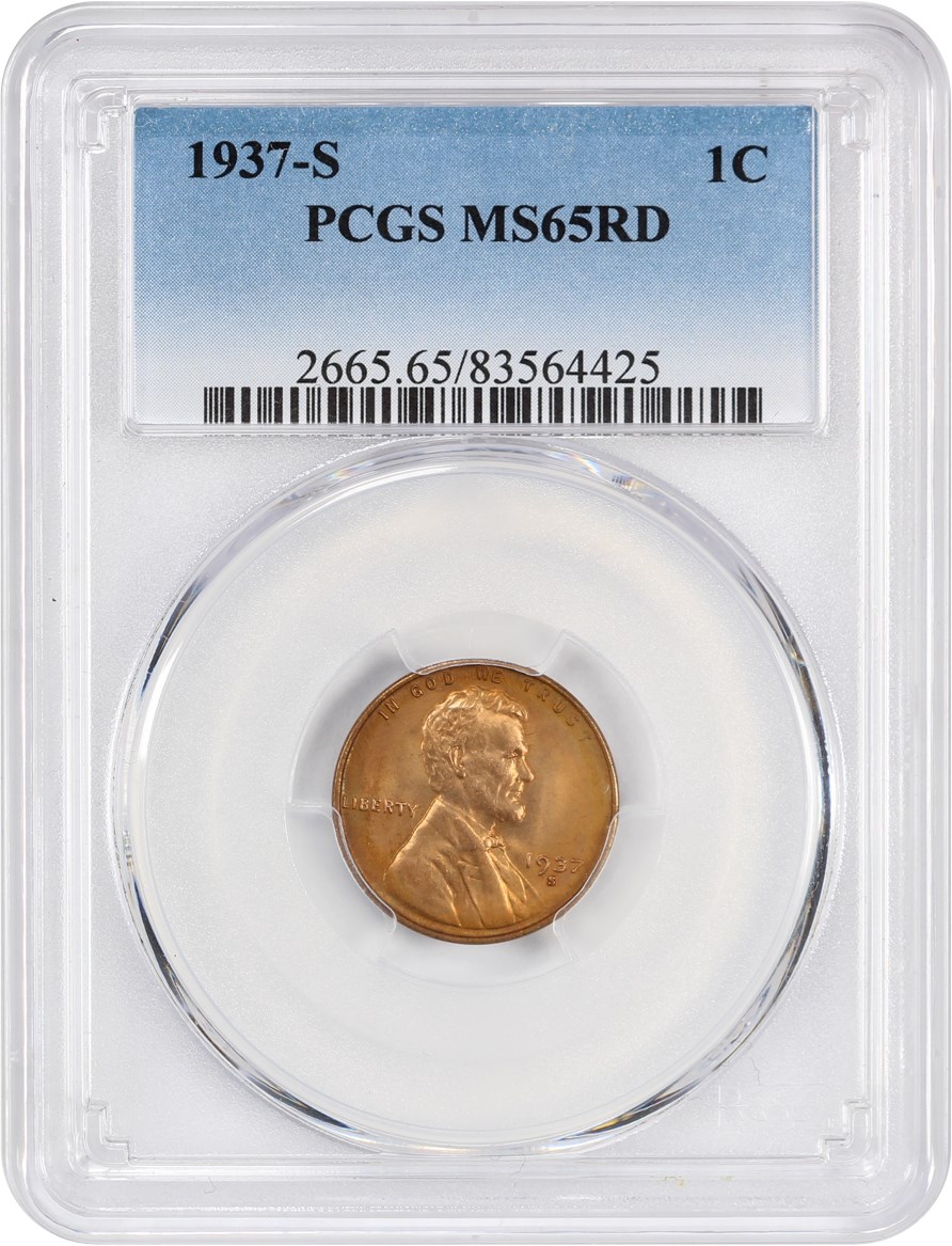 1937-S 1c MS RD MS64 RD thumbnail 7