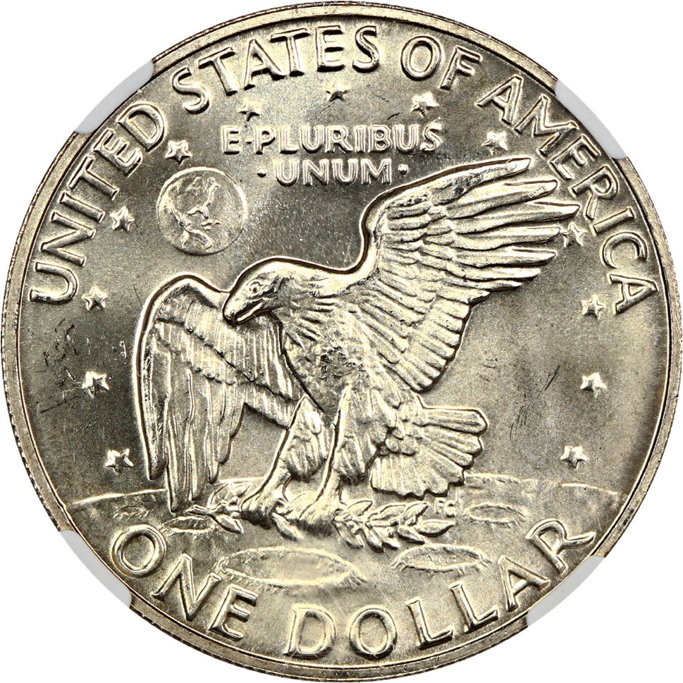 1973-S $1  Silver MS66 CAC thumbnail 10