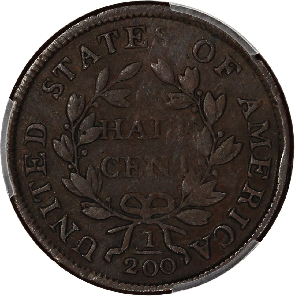 1803 1/2c MS BN AG3 BN CAC thumbnail 2