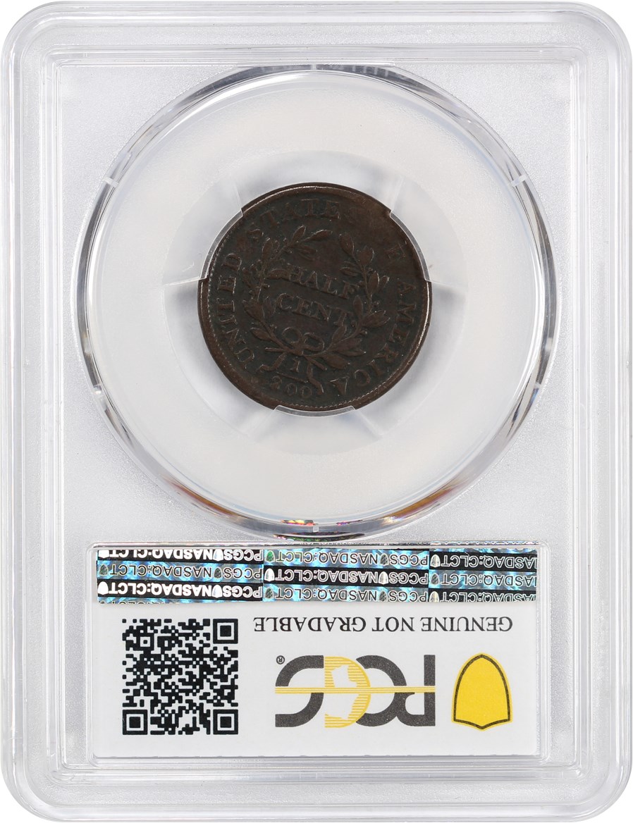 1805 1/2c Large 5, Stems MS BN F12 BN CAC thumbnail 24