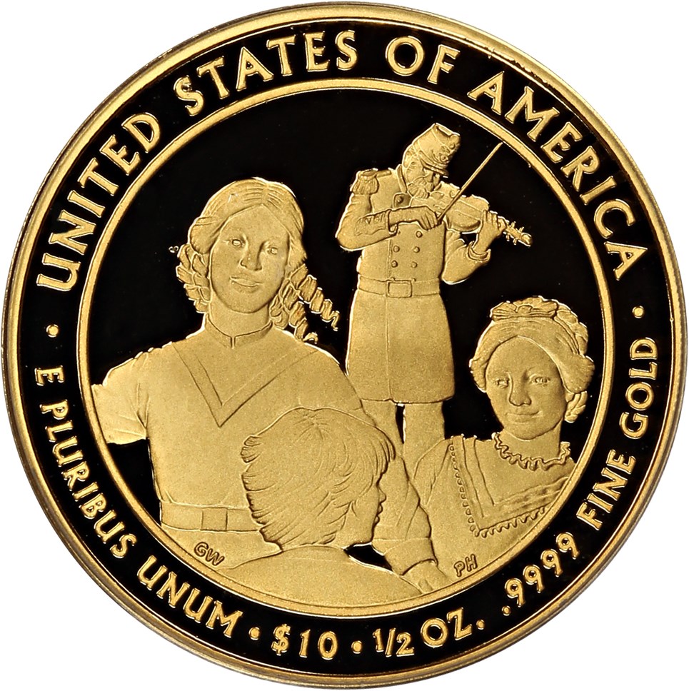 image for: 2011-W Eliza Johnson $10 PCGS Proof 69 DCAM (First Strike)