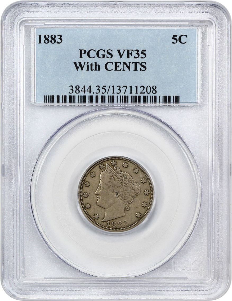 1883 5c Cents AG3 thumbnail 22