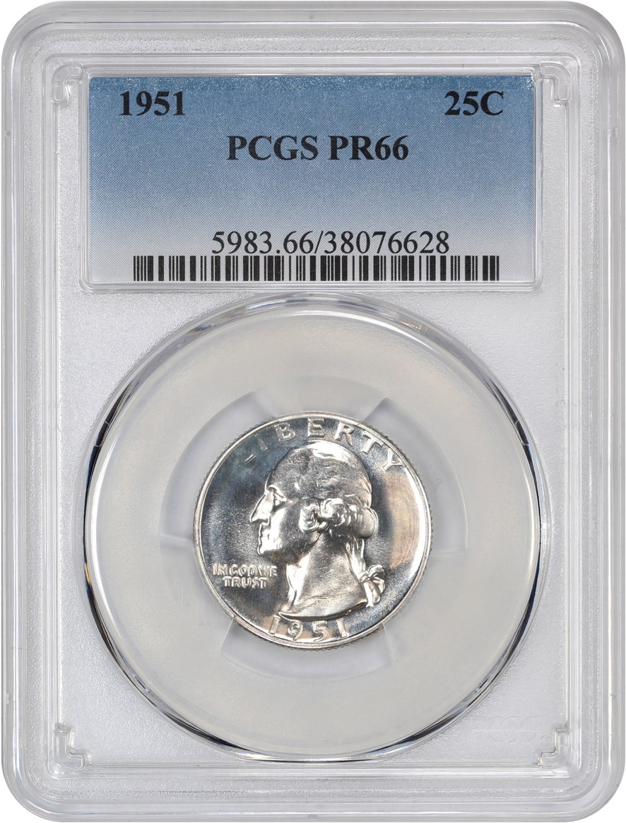 1951 25c PR66 CAC thumbnail 7