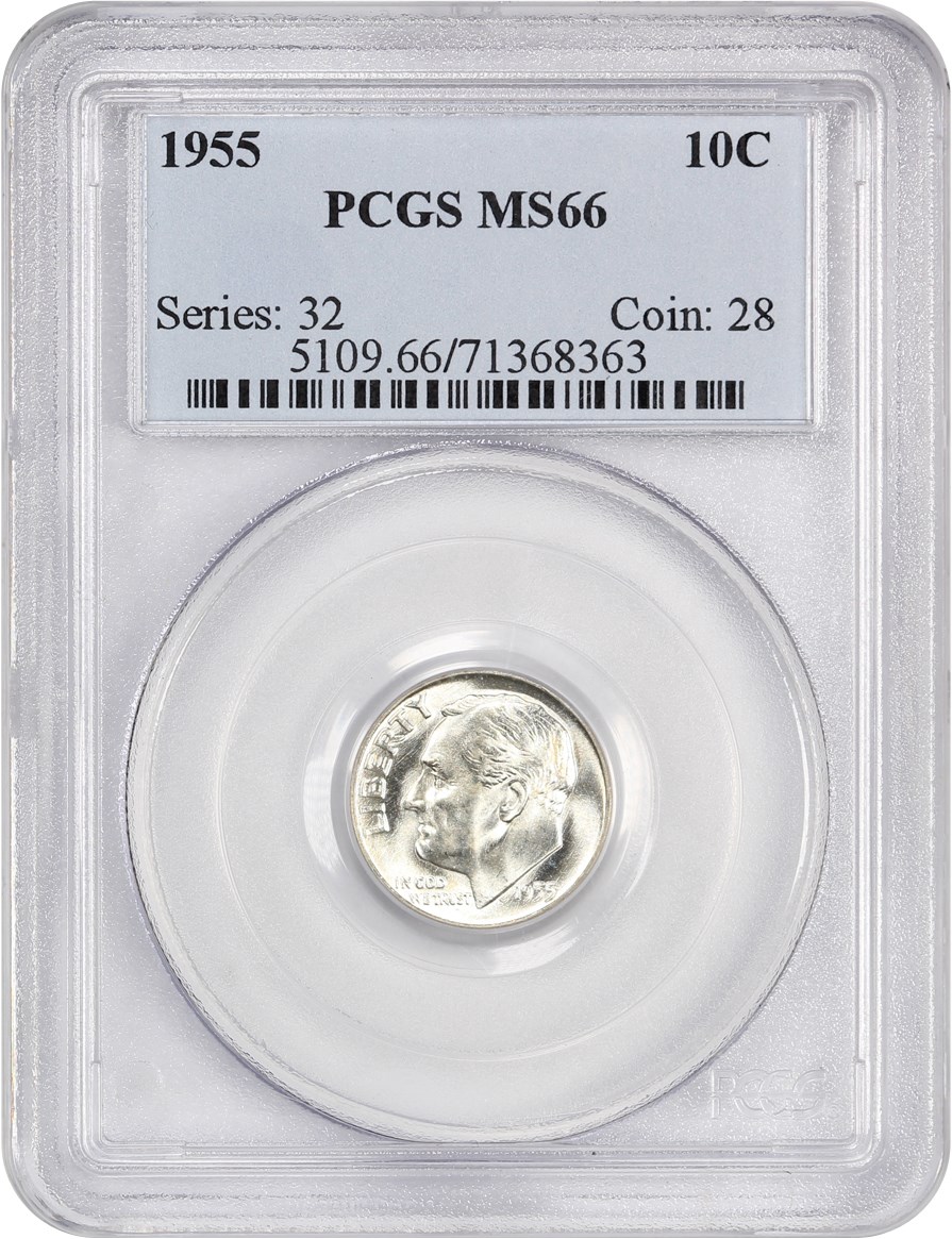 1955 10c AU58 thumbnail 7