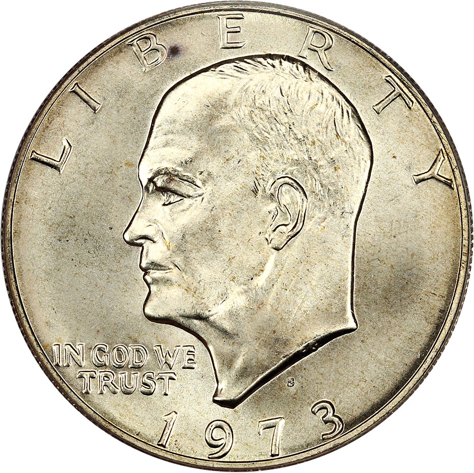 1973-S $1 PCGS MS67 (Silver)