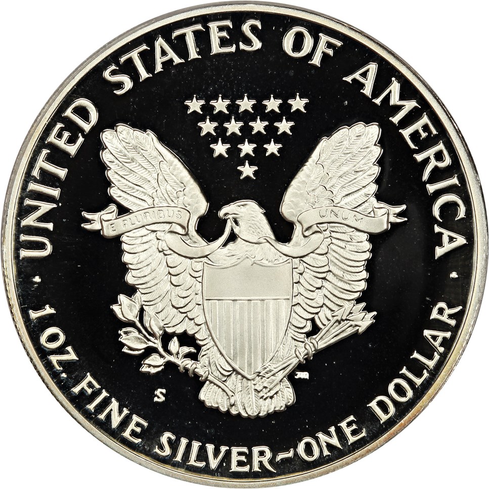 1986-S $1  Silver Eagle PR DCAM PR64 DCAM thumbnail 14