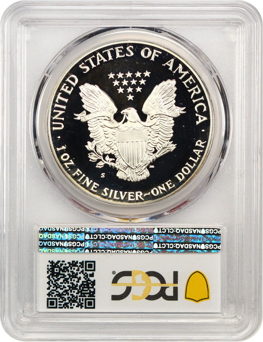 1986-S $1  Silver Eagle PR DCAM PR64 DCAM thumbnail 16