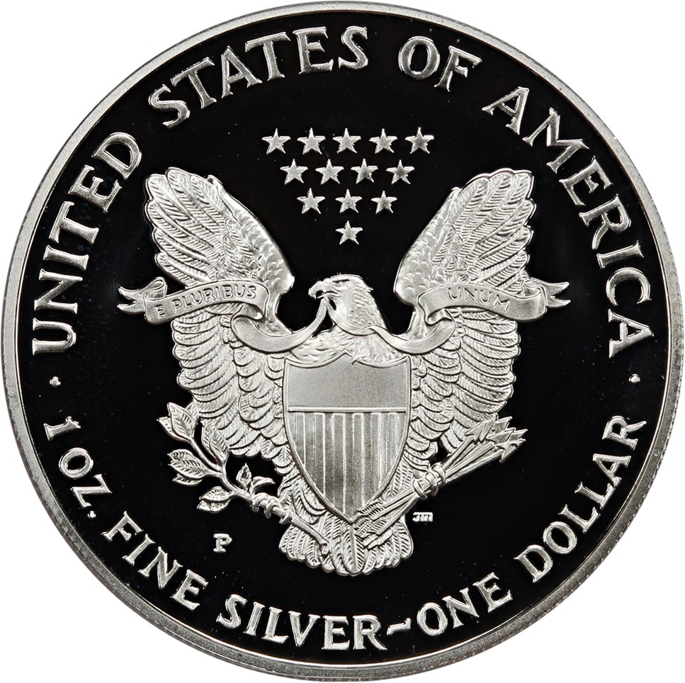 2000-P $1  Silver Eagle PR DCAM PR66 DCAM thumbnail 2