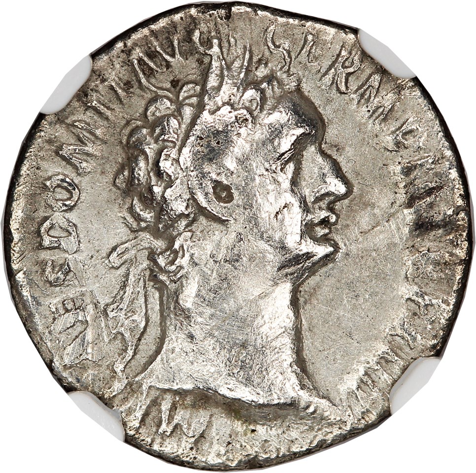 image for: Ancient Roman: AD 81-96 Domitian AR Denarius NGC VF