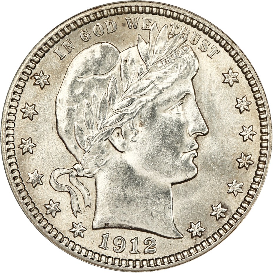 1912 25c NGC MS61