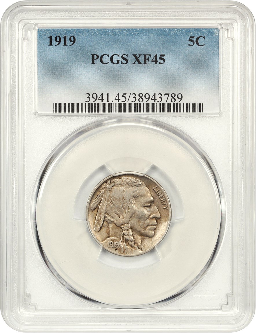 1919 5c VG10 CAC thumbnail 16