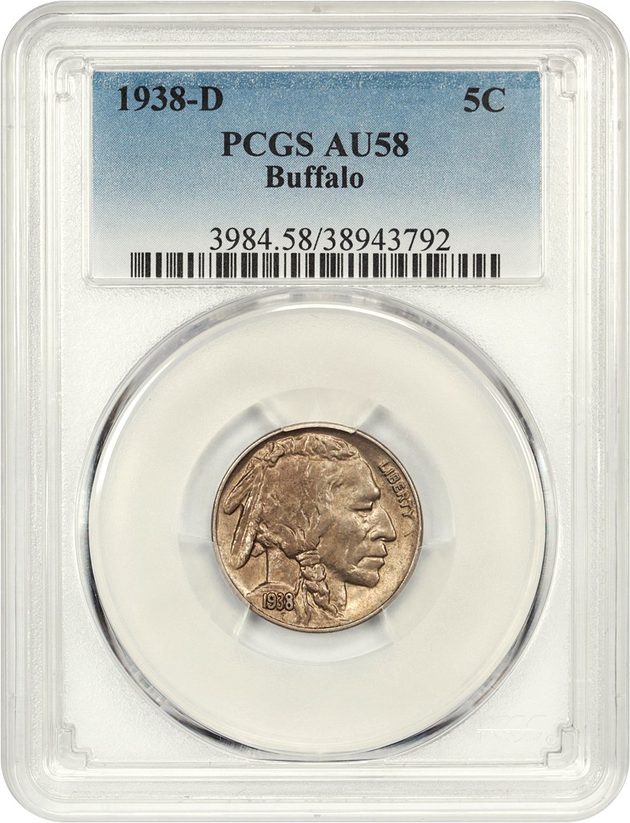 1938-D 5c Buffalo VG10 thumbnail 11