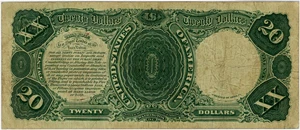 image for: FR. 143 1880 $20 Legal Tender PMG Very Fine 20