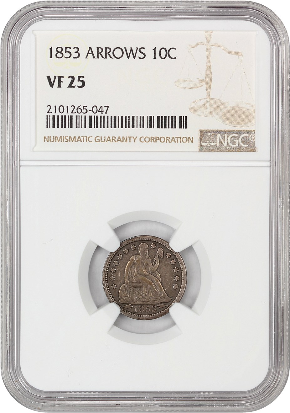 1853 10c Arrows G4 thumbnail 17