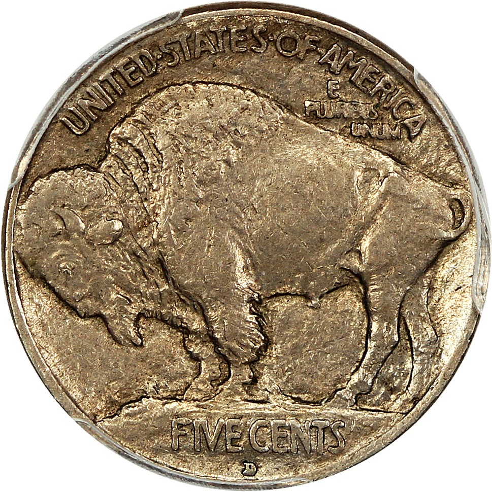 1913-D 5c Buffalo, Type 1 VF20 thumbnail 21