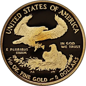 image for: 2011-W Gold Eagle $5 PCGS Proof 69 DCAM (First Strike)