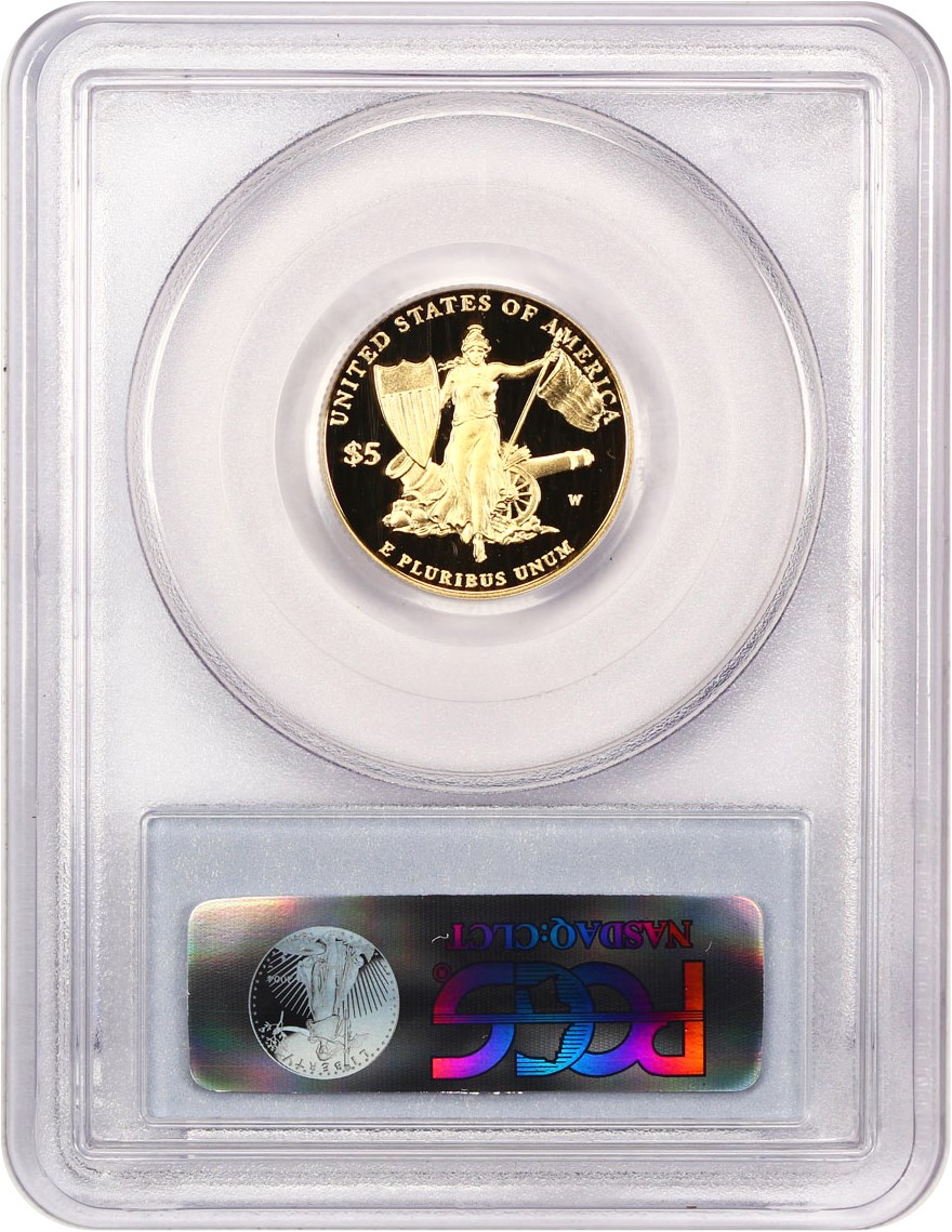 image for: 2011-W Medal of Honor $5 PCGS Proof 69 DCAM