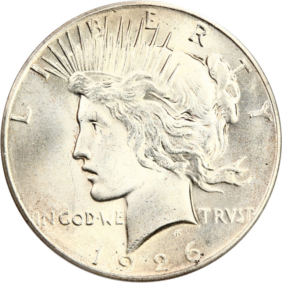 1926 $1 PCGS UNC Details (Scratch)